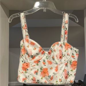 *Never Worn* Bustier Crop Top